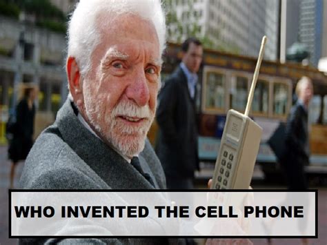 history chanel who invented the cell phone facts